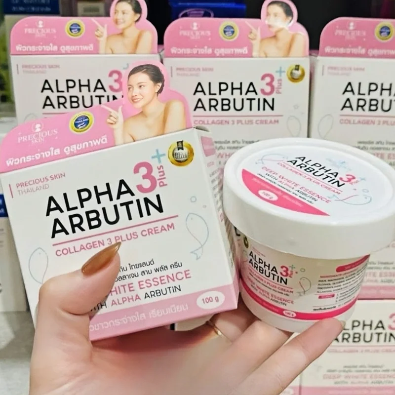 Alpha Arbutin 3 Plus Collagen Brightening Body Lotion Essence Skin Brightening Reduce Melanin Body Lotion 100g 5