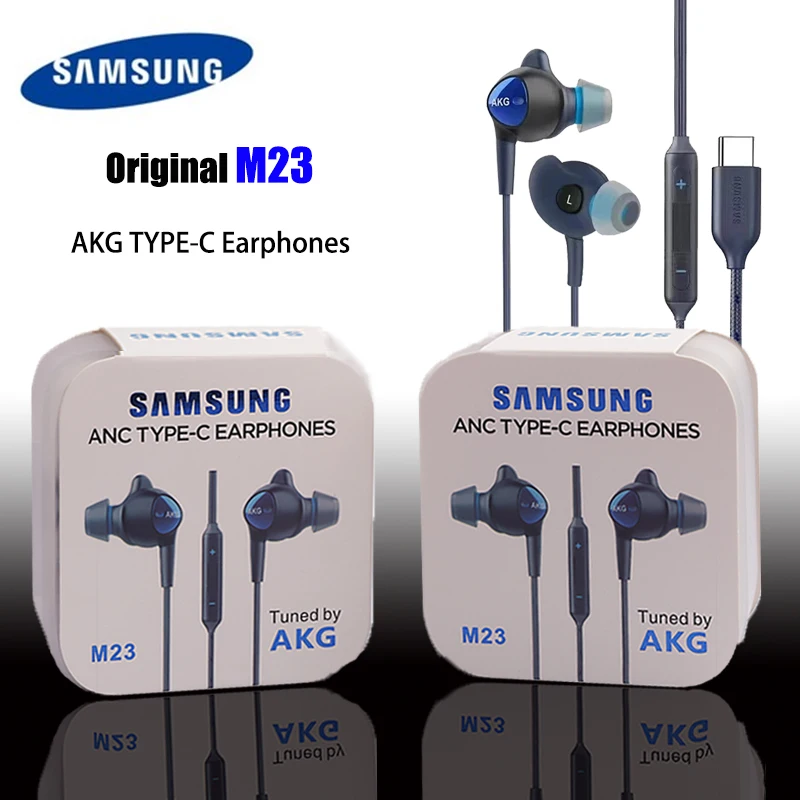 OriginalSamsungEarphonesTypeCWiredAKGInEarHeadphonesWithMic