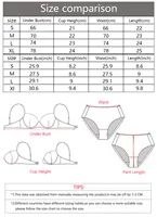 Ensemble de lingerie sexy en dentelle, blanc, sans anneau en acier, style plage, sans bretelles, ensemble 2 pièces 6
