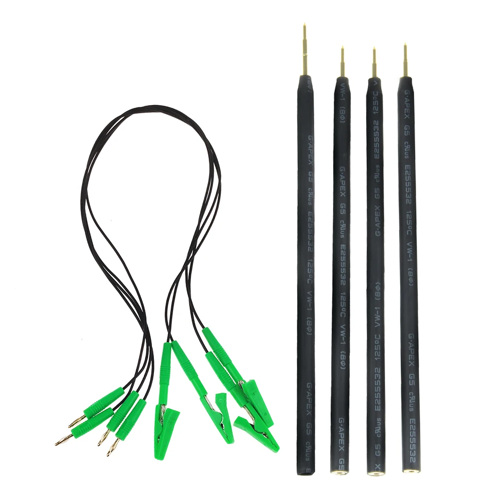 Set De 4 Bolígrafos De Sonda BDM - Con Cables De Conexión, Para Herramientas De Reprogramación De ECU (KTAG, KESS, Etc