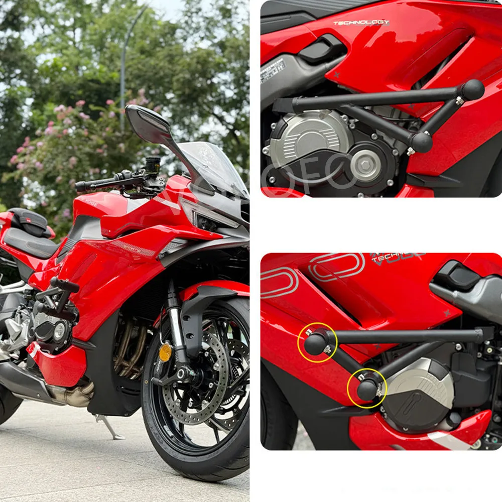 VOGE RR500S 오토바이 보호 범퍼, 추락 방지 바, 엔진 가드, 고속도로 충돌 방지 바, 범퍼 개조 부품에 적합