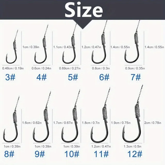 Pre-Tied Fishing Hooks 2