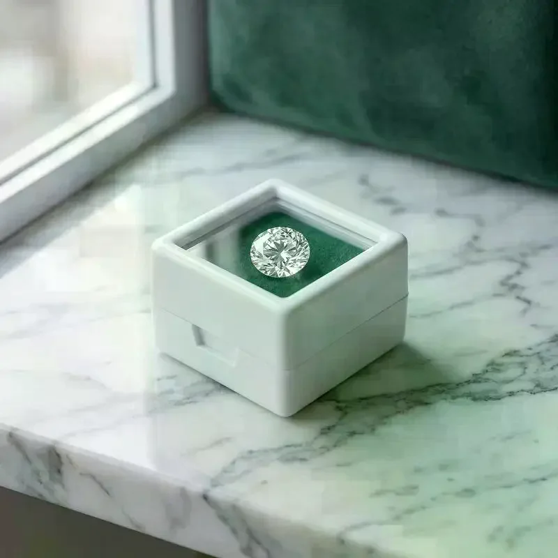 Jewelry Organizer Storage Box Gem Display Container for Rings Earrings DIY Crafts 10 Pieces