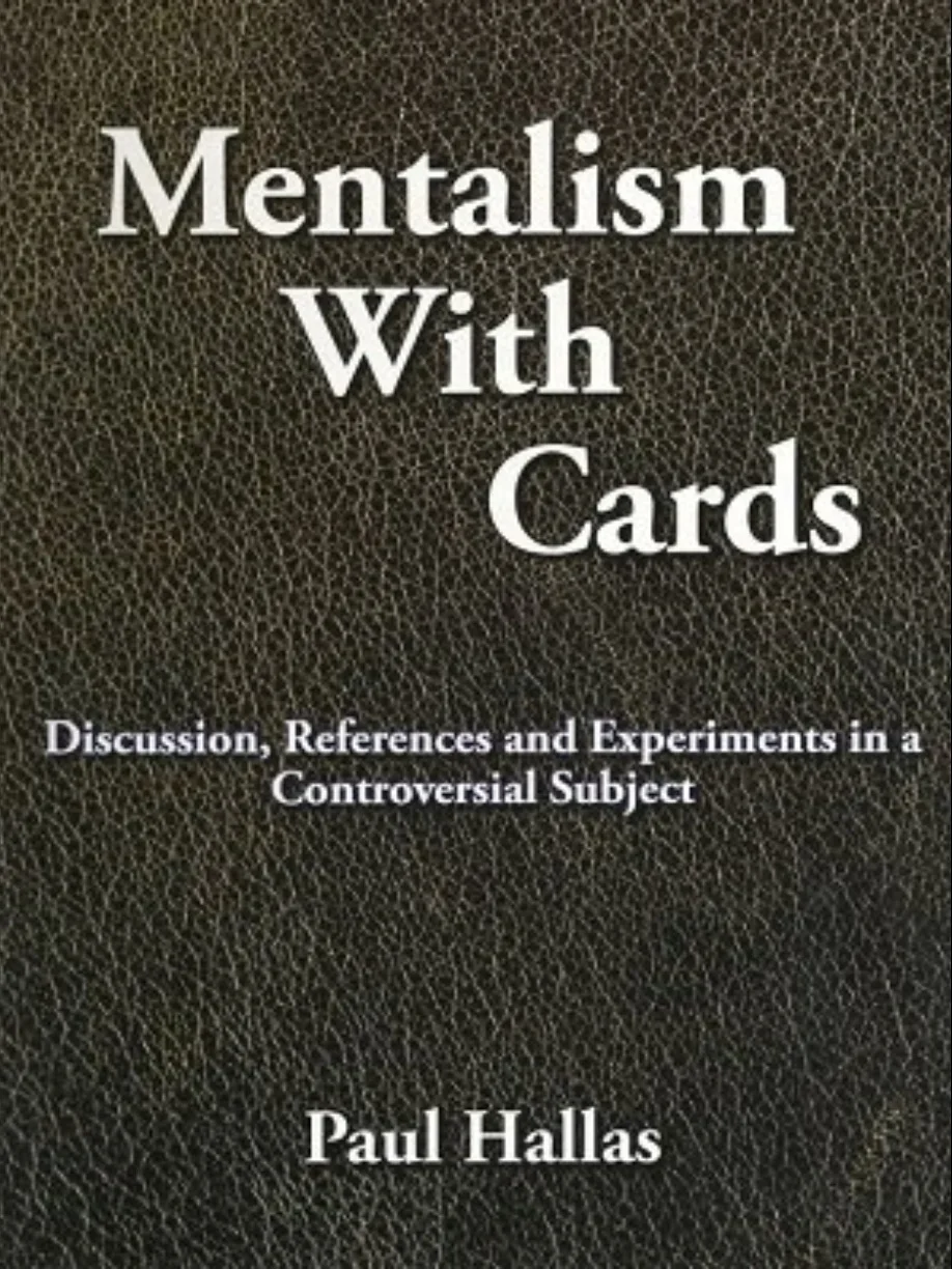 

Mentalism With Cards by Paul Hallas -Magic tricks