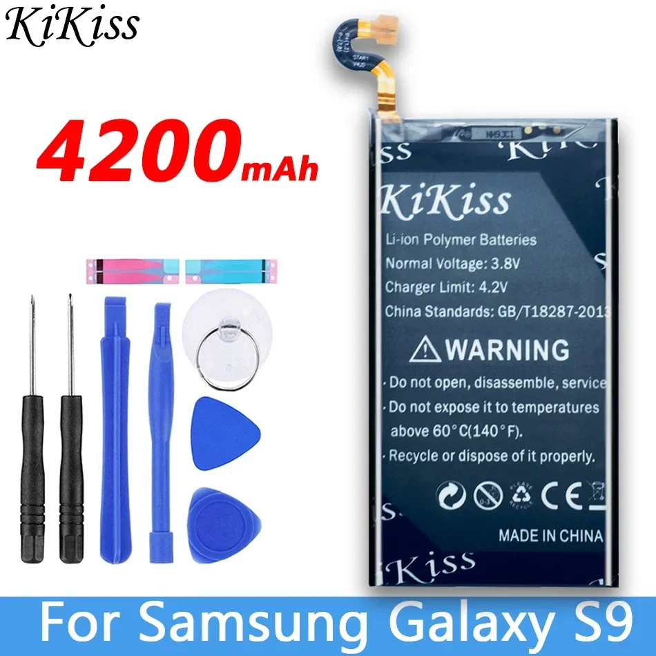 Batteria 4200Mah Per Samsung Galaxy S9 G9600 G960F Sm-G960 Eb-Bg960Abe Sm-G960F Sm-G960 G960 G960U G960W Batterie Per Telefoni Cellulari