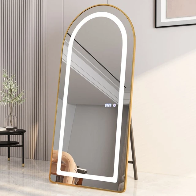 Nordic Aesthetic Smart Mirror Luxury Full Length Floor Standing