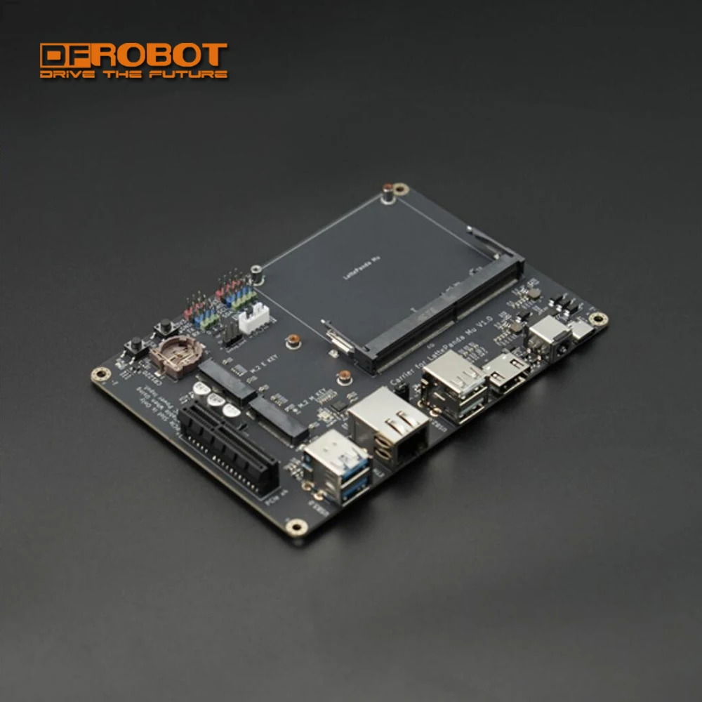 라떼판다 MU 컴퓨팅 모듈 개발 플랫폼 SBC용 DFRobot Lite 캐리어 베이스 보드 (USB 3.0, 이더넷, PCIe 3.0, M.2 M 키, HDMI 포함)