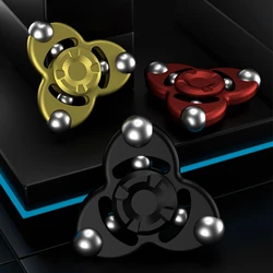 Fingertip Spinner Three-leaf Metal Detachable Adult Relief Fidget Toy Boy Creative Gift Edc Portable Decompression Artifact