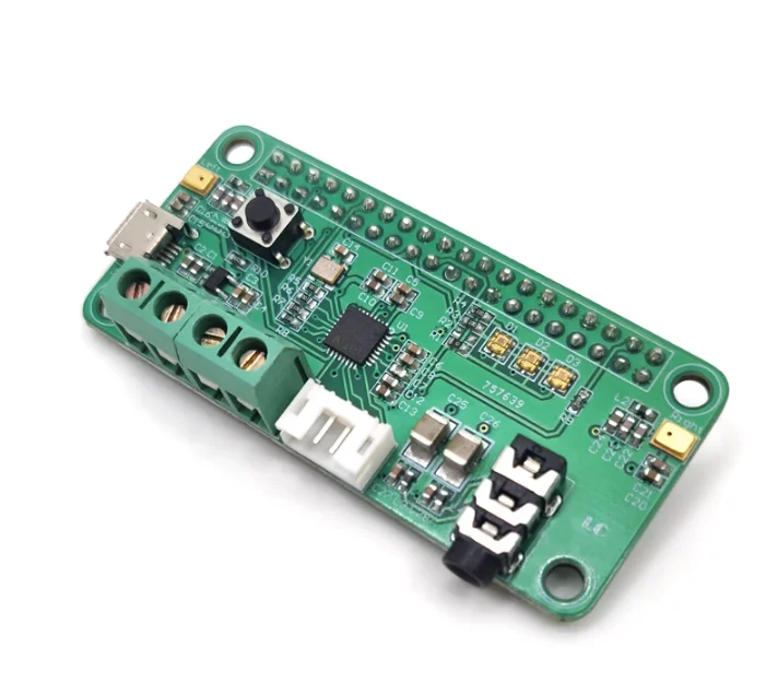 

WM8960 Audio Decoding Amplifier Module Intelligent Voice Recognition Dual Microphone for Raspberry Pi Zero/2/3B/3B+/4