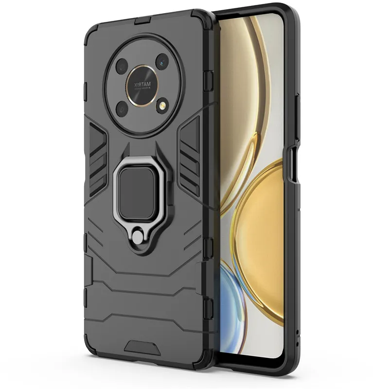 Funda de armadura a prueba de golpes para Honor Magic 5 Lite, 5G, anillo  trasero, soporte magnético, Fundas para Huawei Honor Magic5 Magic 5 6 Lite  - AliExpress