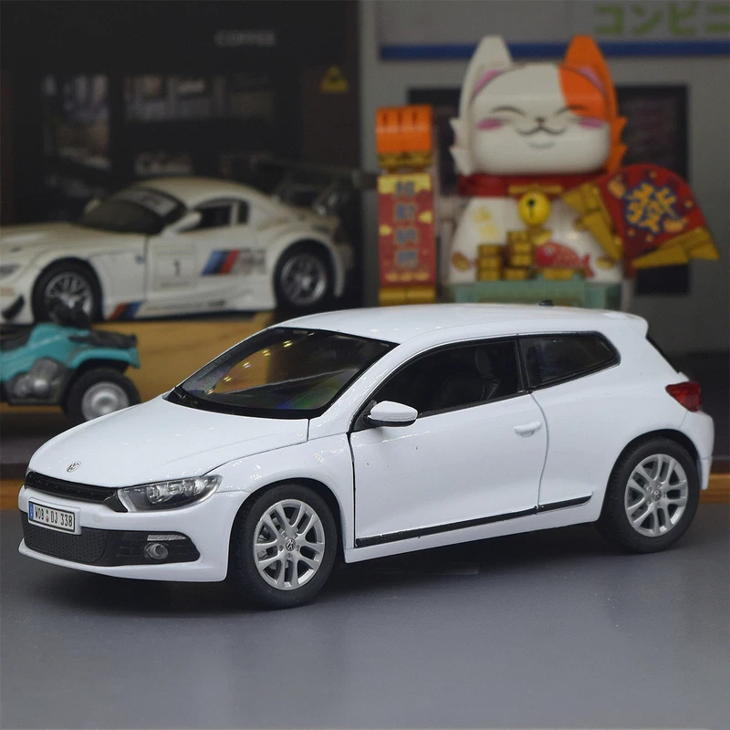 

WELLY 1:24 VW Scirocco сплав автомобиля Diecasts & Toy автомобилей модель автомобиля миниатюрные Весы Модель автомобиля игрушка для детей Коллекция орнамент