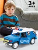 Simulation Police Cars Kid Electric Universal SUV Car with 3D Sound Lights Model Children‘s Puzzle Toys Birthday Gifts for Boys 1