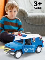 Simulation Police Cars Kid Electric Universal SUV Car with 3D Sound Lights Model Children‘s Puzzle Toys Birthday Gifts for Boys 1