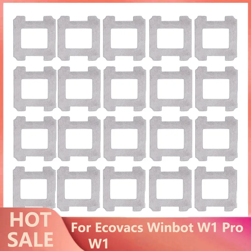 Mop Pad Compatibile Per Ecovacs Winbot W1 W1 Pro Window Robot Cleaner Mop Lavabile Parti Di Ricambio Accessori Per Strumenti Di Pulizia