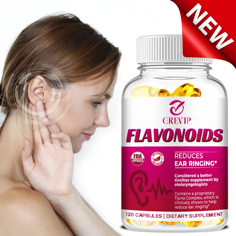 TinnitusReliefSupplementOvertheCounterFlavonoidEarHealthVitaminswithBioflavonoidsand