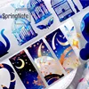 2m/Roll Stars and Moon Zoons Decorative Masking Tape For DIY Stickers Scrapbooking Journal Aesthetic Stationery 1