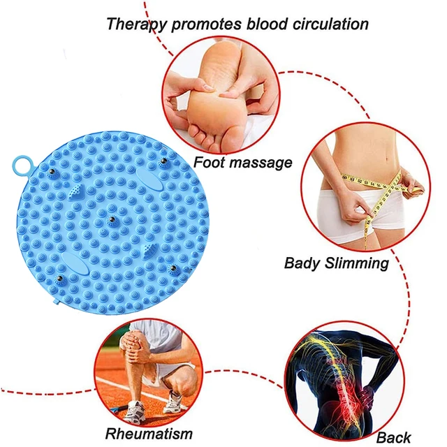 Fitness Foot Massage Mat Foot Training Massage Acupressure Mat Stone Therapy Reflexology Mat Toe Pressure Plate Home Exercises 4