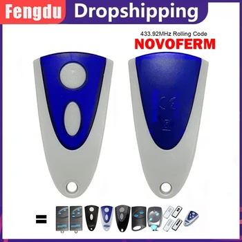 NOVOFERM 롤링 코드 원격 제어 게이트 차고 도어, NOVOTRON 502 MAX43-2 MINI-NOVOTRON 522 MINI-NOVOTRON 524, 433.92 MHz