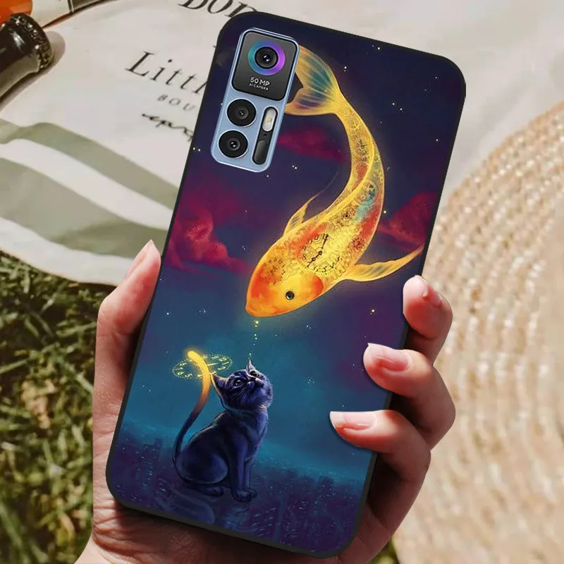 Wolf Lion Shockproof Black Silicone Phone Case Cover