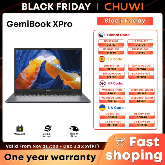 Chuwi Gemibook Xpro Laptop Intel N100 14 1 Windows 11 Laptops Computer 8gb Ram 256gb Ssd.jpg