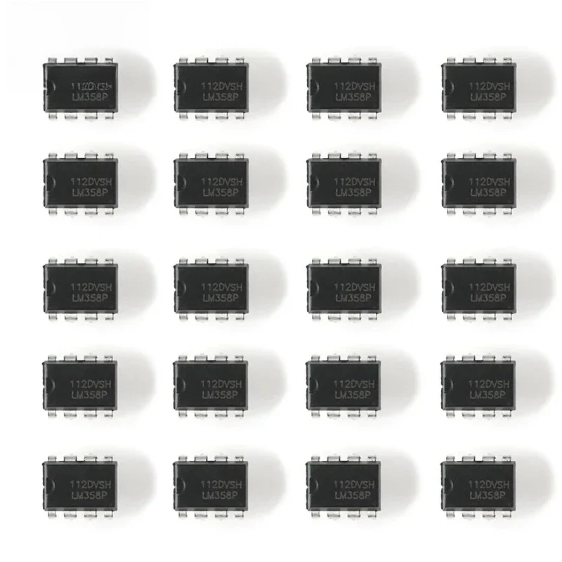 10/20/25/50PCS Operational Amplifiers IC LM358 LM358P DIP8 IC Chip Kit Integrated Circuits Kits for Electronic Projects