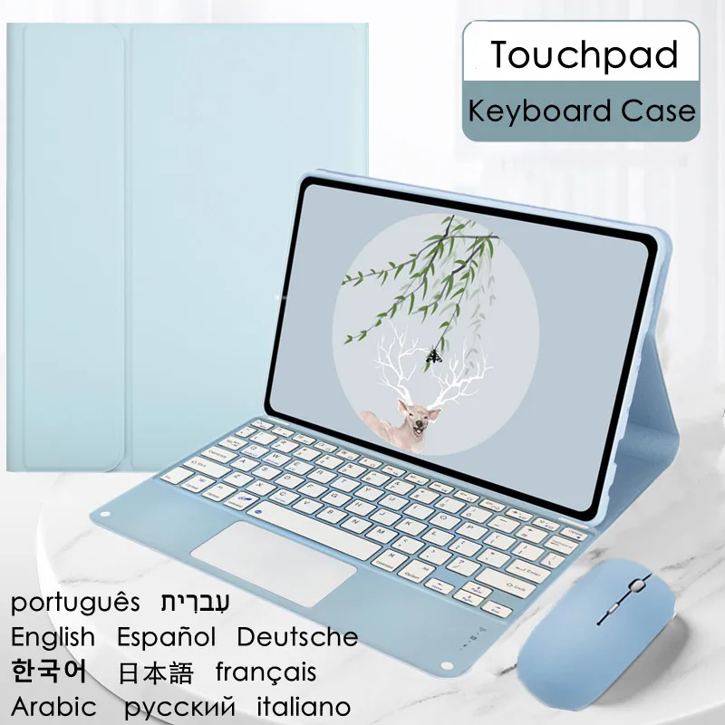 Touchpad Keyboard Case For Lenovo Tab P11 Cover 11 Inch Funda Teclado