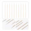 400 Pcs Swabs Sticks Cleaning Swab Disposable Makeup Petals Isopos For Ears Rod Medical Swabs Eyes Special Pointed Cotton Swabs 2
