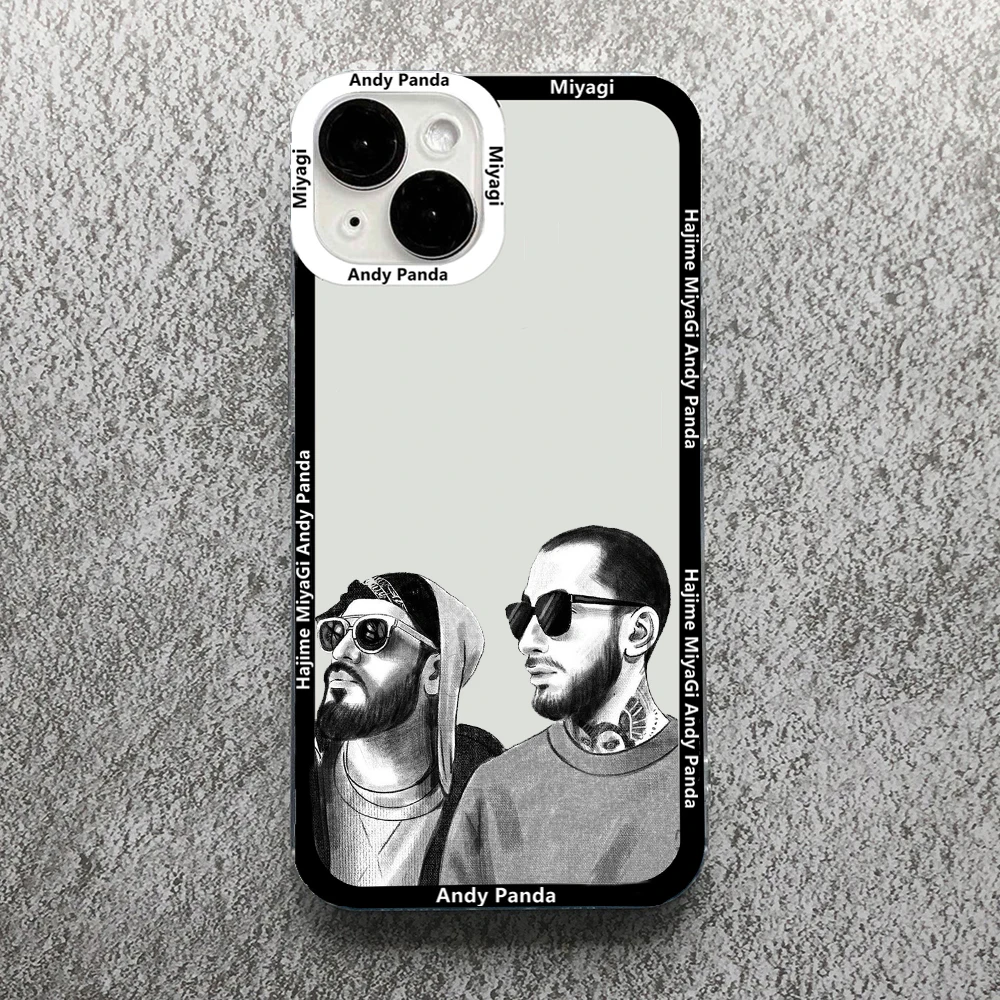 Hajime MiyaGi Andy Panda Transparent Phone Case Cover