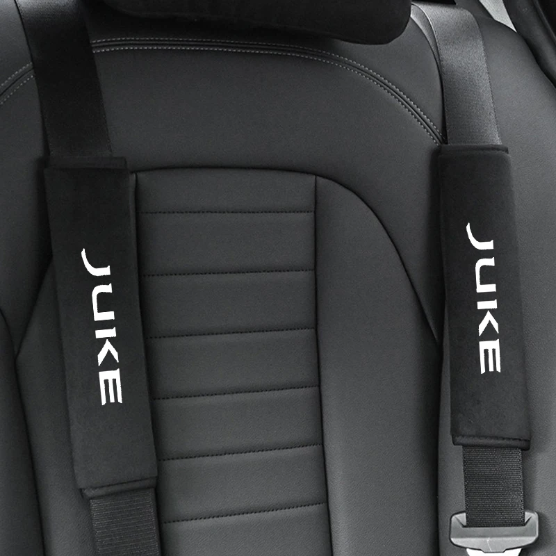 2개 부드럽고 편안한 자동차 안전벨트 쿠션 자동차 어깨 패드 안전벨트 닛산 주크 F15 F16 2010-2014 2015-2021용