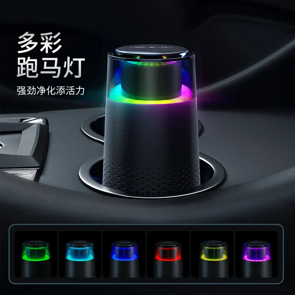 New Car Air Purifier Negative Ion Dust Removal USB Portable Purifier