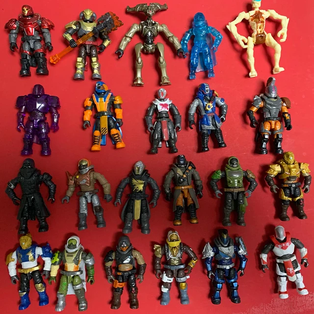 Mega Bloks Fate Genuine Bulk Doll Anime Cartoon Kids Assemble Building Blocks Soldier Decoration Model Boys Collectors Gifts Toy 1