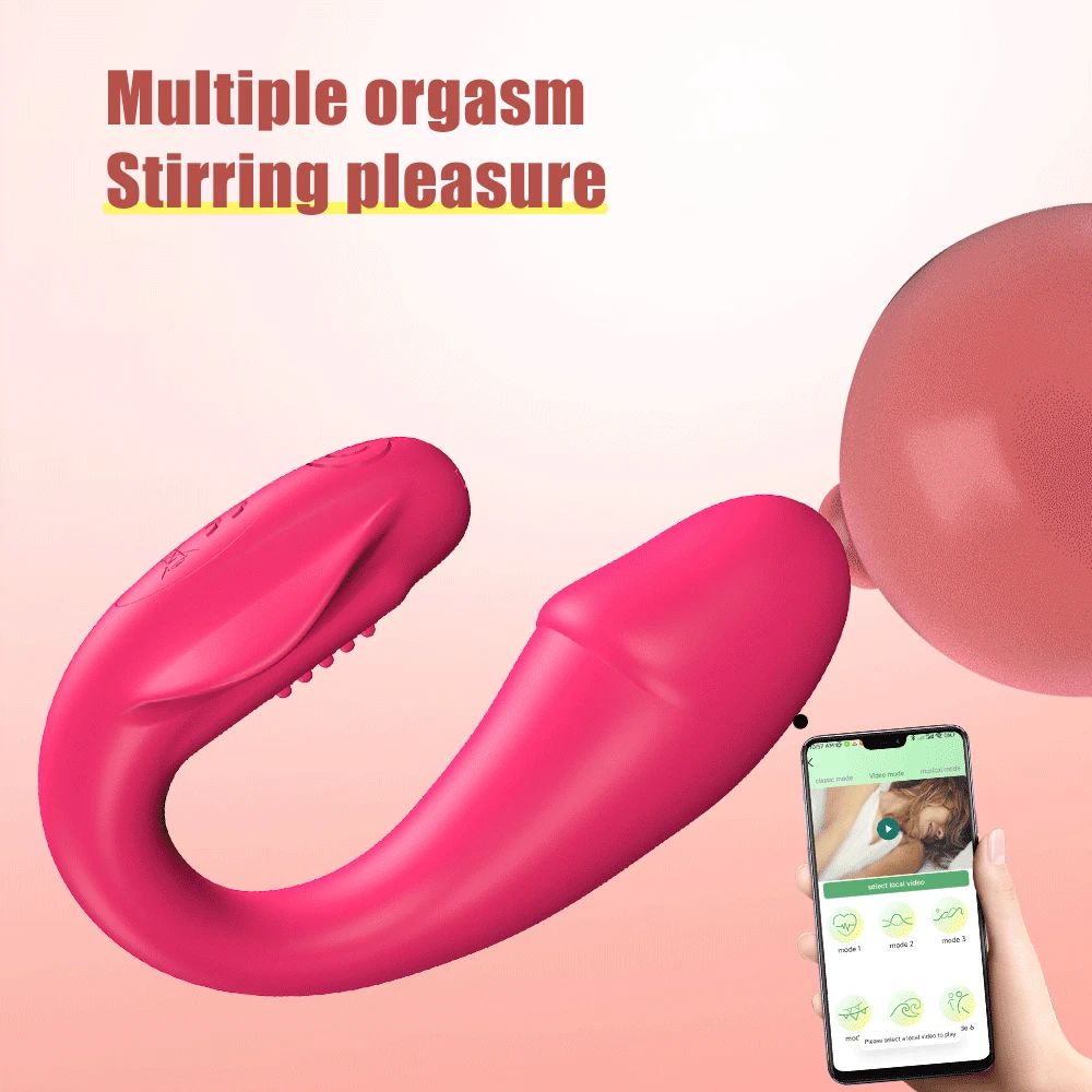 Vibrating Sex Toys Wireless Bluetooth G Spot Vibrator Female Wear Clit Stimulator Massager APP Vibrating Egg Dildo Masturbation Sex Toys for Women