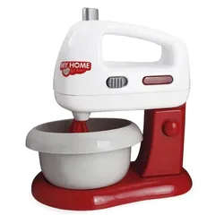 Deluxe Toy Kitchen Appliance Set for Kids - Play Blender, Coffee Maker, Mixer, and Toaster Accessories (Electric mixer)