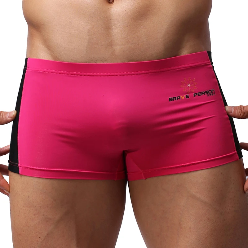 Swim Trunks Swim Shorts Men Swimsuit Sexy Beach Quick Drying Trunks Breathable Sport Surfing