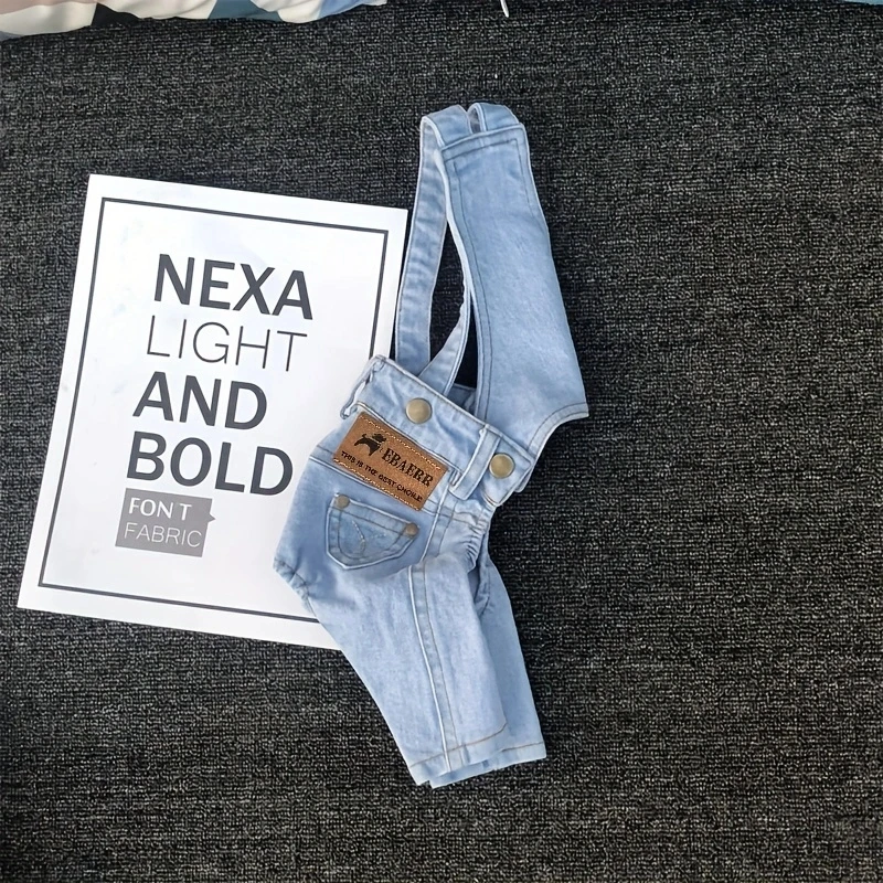 Title 6, Denim Dog Clothes Jeans Pet Dogs Clothing For S...