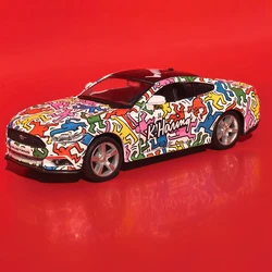 Diecast Metal Sports Car Toy with Rubber Tires - Gift (Mustang)