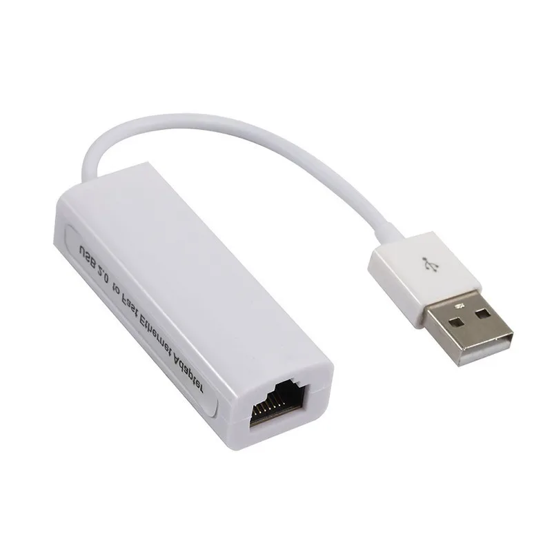 USB 2.0 유선 USB to RJ45 네트워크 카드, USB to RJ45 이더넷 LAN 어댑터 네트워크 카드, PC 노트북 윈도우 7 8 10 11, 10 Mbps, 100Mbps