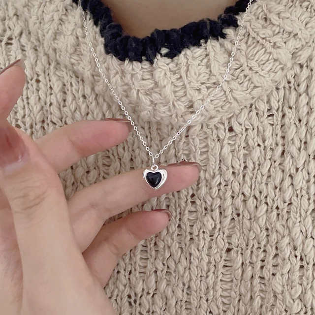 Estate Tiffany & Co Diamond Heart Pendant Necklace | Israel Rose