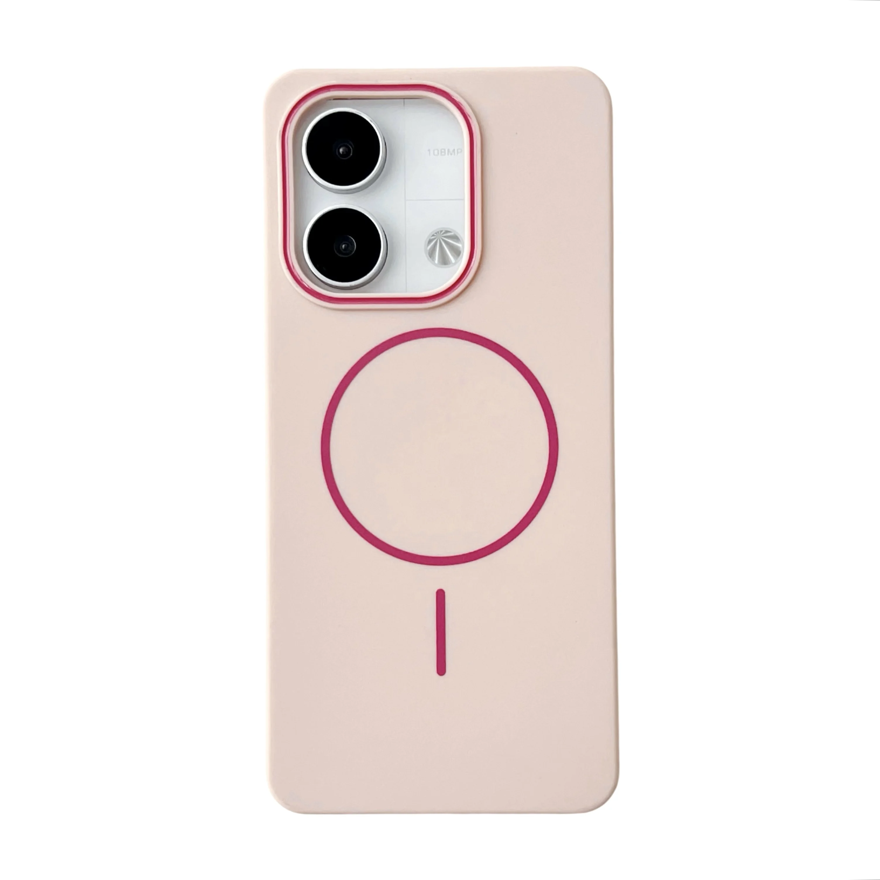 New Skin-Sensitive Magnetic Solid Color Phone Protective Case