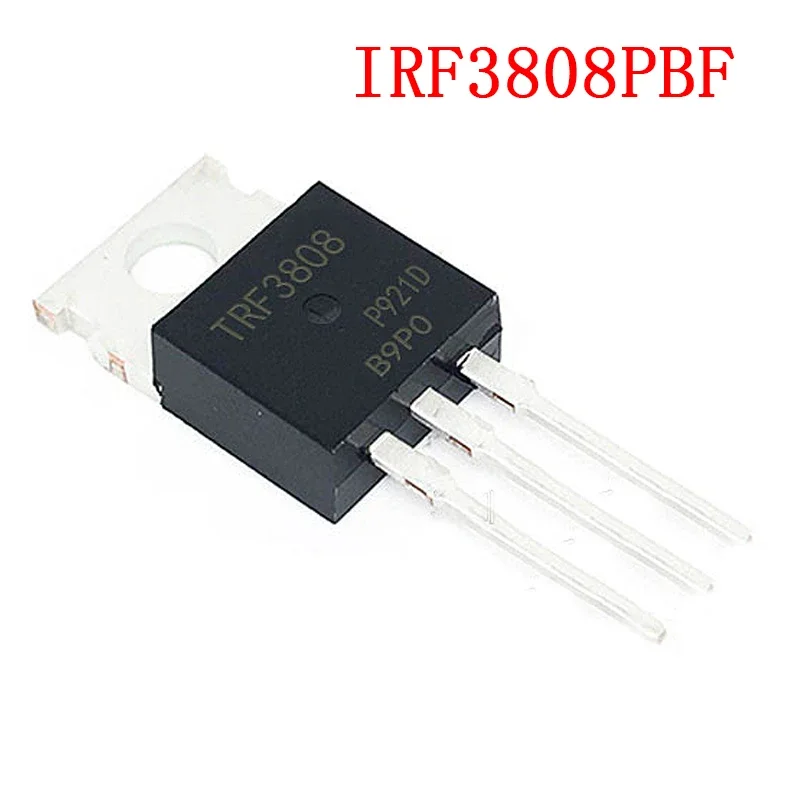 

10PCS IRF3808PBF TO-220 IRF3808 MOSFET MOSFT 75V 140A 7mOhm 150nC New original