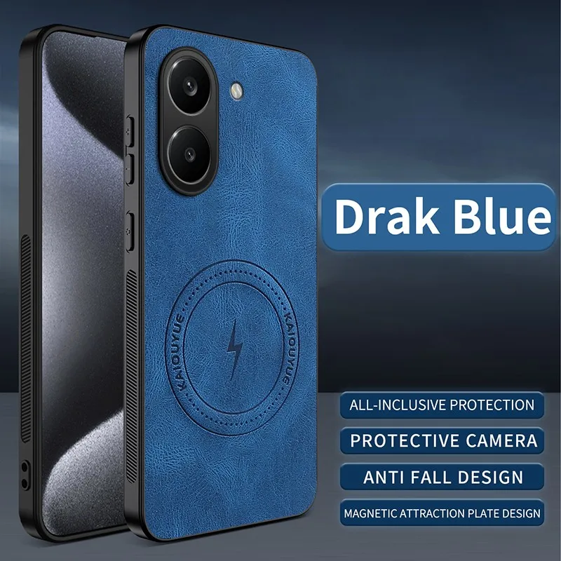 Magnetic Fashion PU Leather Shockproof Protection Phone Case