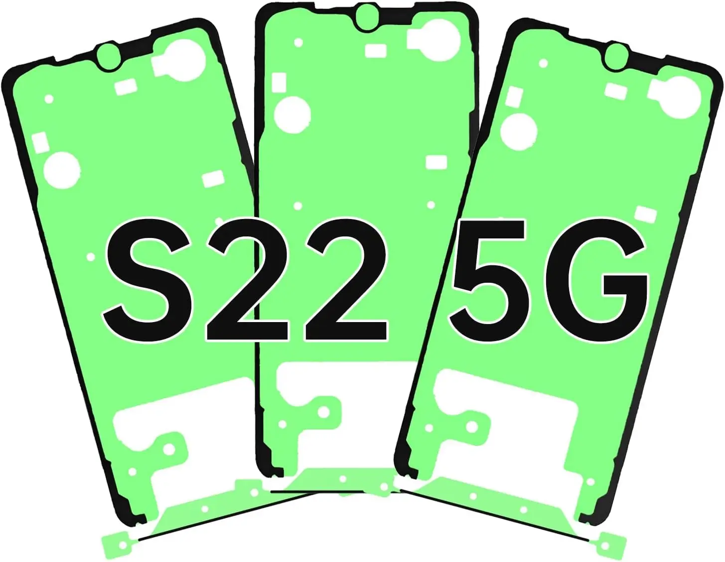삼성 갤럭시 S20 S21 S22 S23 S24 S25 울트라 FE 플러스 5G 화면 밀봉용 방수 씰 스티커 테이프 100개