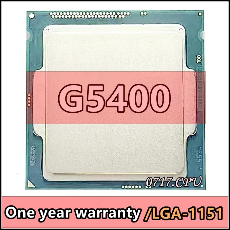 

G5400 SR3X9 3.7 GHz Dual-Core Quad-Thread CPU Processor 4M 54W LGA 1151