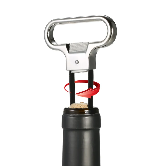 Ah-So Two-Prong Cork Puller - Wine & Beer Opener With Gift Box, No Cork Breakage