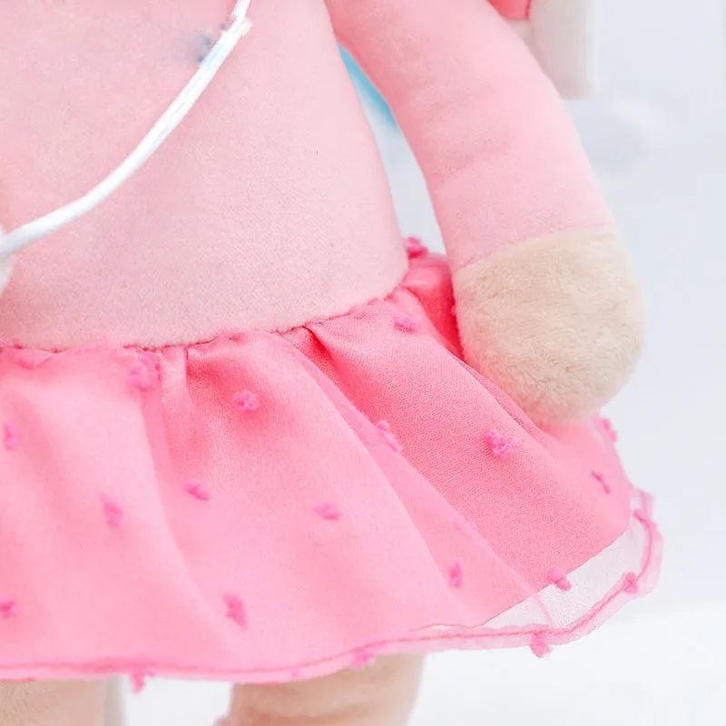 Bunny Plush Cute Cat Fox Bunni Stuffed Animal 33CM Doll With Backpack Bedtime Figure Soft Plush Doll Pillow Toys For Baby Girls 4