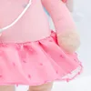 Bunny Plush Cute Cat Fox Bunni Stuffed Animal 33CM Doll With Backpack Bedtime Figure Soft Plush Doll Pillow Toys For Baby Girls 4