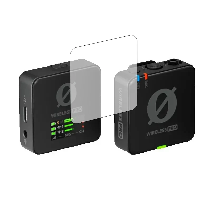 TPU Soft Film Cover For Rode Wireless Pro/Go III Gen 3/GO II 2