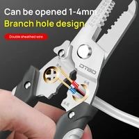 Wire Stripper Decrustation Pliers Multi Tool Ire Stripper Electric Cable Stripper Cutter Multifunctional Wire Repair Tool Pliers 1