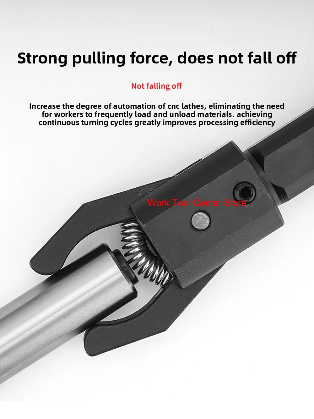 Quick-Grip Release CNC Spannzangenfutter 2 Zwei Klaue D16 D20 D25 D32 Drehmaschine Auto Puller Werkzeughalter Zubehör Klemmspindel – Detail 3