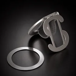 Universal Magnetic Foldable Phone Stand - Strong Magnet & Portable Holder (Sliver)